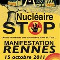 Manifestation le 15 octobre à Rennes contre l'EPR et la THT