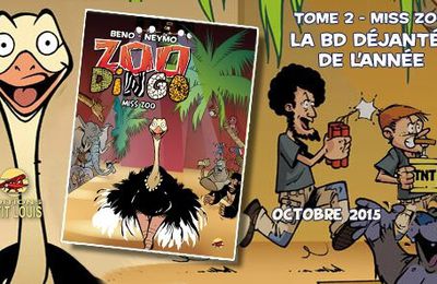 ZOO DINGO la nouvelle série BD déjantée des Editions P'TIT LOUIS