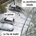 Quelle est la différence entre une secrétaire et sn patron?