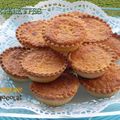 Tartelettes à la frangipane et au chocolat, sans gluten