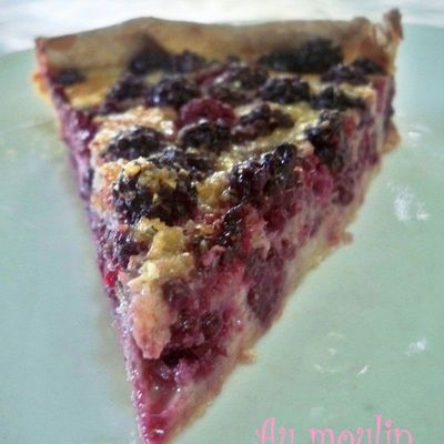 Tarte aux mûres sauvages