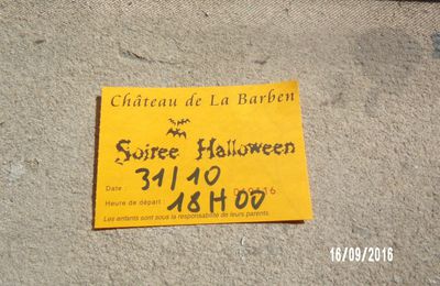 Halloween au château