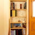 Relooking de bibliothèque / Bookshelf makeover