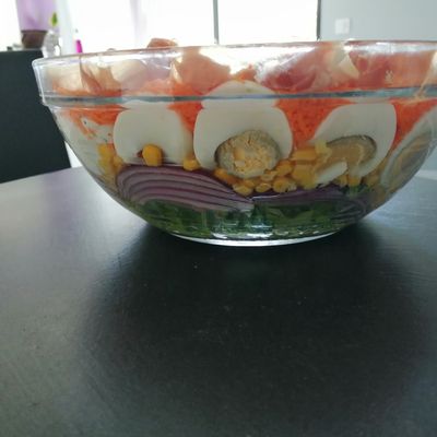 Salade à étages