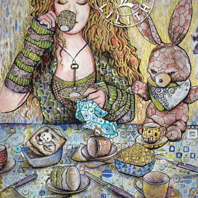 Carte postale, Alice au pays des merveilles