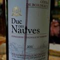 Duc de Nauves 2011 - Côtes de Bordeaux - Dégustation Augé