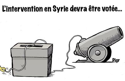 L'intervention en Syrie devra être votée... - Vigousse N°158 - 6 septembre 2013