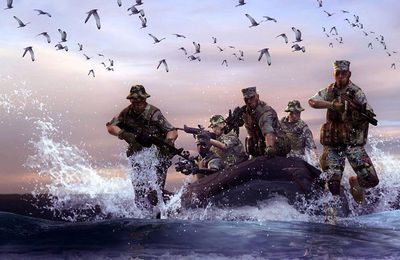 Plus de 4 000 Marines se préparent à débarquer sur le sol libyen.