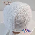TUTO tricot bb FACILE et PREMA BOUTIQUE bebe modele layette bébé et patron a tricoter Explications brassière, bonnet, chaussons et Reborn