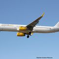 Aéroport: Barcelone (S.P) El Prat ( LEBL): Vueling: Airbus A321-231(WL): EC-MGY: MSN:6638. 1er A321 pour la compagnie.