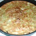 clafoutis courgette saumon + tag