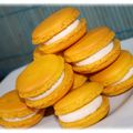 Macarons ganache citron
