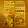 "moi je lis", 1€ chaque! parfait pour jeune lecteur! pour diminuer les frais de port, achetez en nombre!