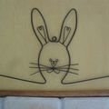 Lapins en appliqué