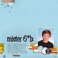 Mister 6è B