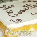 ~~ Le Cosette / mousse noix de coco sur mousse d'ananas ~~