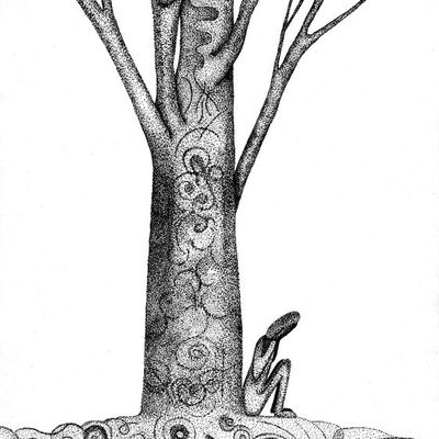 Censure et dessins aux points