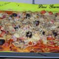 Pizza gourmande