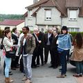 LA VISITE OFFICIELLE DE DANIEL BEURDELEY ET D'ALAIN REUTER NE POUVAIT QUE PASSER PAR LES CHAMPS-ÉLYSÉES.