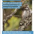 Nuit de la Chouette 10 Juin 18h45 mairie de St Paul