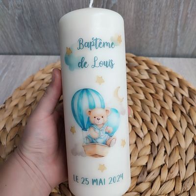 Bougie personnalisée