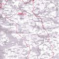 Souvenirs en images d'une balade de 145km en moto dans le Nord lorrain jusqu'à la frontière belge