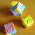 Premiers pas en origami modulaire
