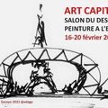 Salon du dessin et de la peinture à l'eau.  PARIS Grand Palais éphémère 