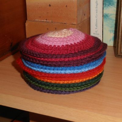 Plaid Happy colours blankett (2)