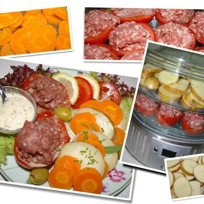 Tomates farcies au cuit vapeur ...