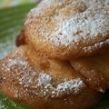 Beignets de pomme à la cardamome