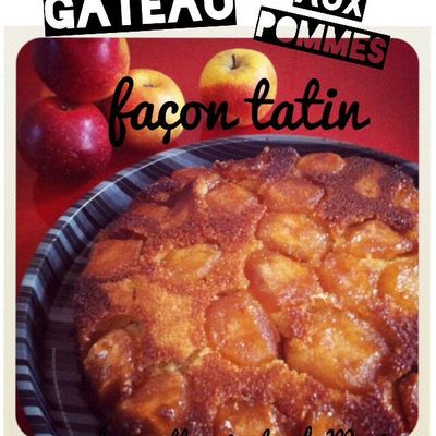 Gateau aux pommes façon Tatin