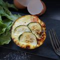 GATEAU de Pommes de Terre Courgettes et Saumon Fumé