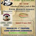 NÎMES - CAFÉ-TORO : TROPHÉE GARD-CÉVENNES-CAMARGUE