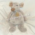 Doudou Peluche Souris Grise Histoire d'Ours 30 cm