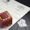 A Fine Diamond Ring, Cartier, Circa 1987