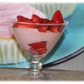 Coupe chiboust fraises