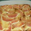 Clafoutis aux pamplemousses roses (les enfants en cuisine)