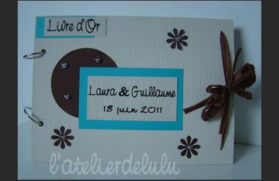 livre d'or de mariage " laura et guillaume"