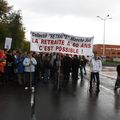 Ducey et Avranches mobilisés contre la réforme des retraites mardi 19 octobre 2010