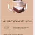 gateau chocolat de NANOU