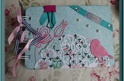 # Scrapbooking # Carnet pour les kdos de blog !