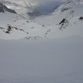 16/03/14 : Ski de rando : Tête N des Fours (2756m) : couloir nord en boucle 3.3 E1 40°max