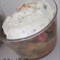 VERRINE FRAICHEUR DE RATATOUILLE AU CHEVRE