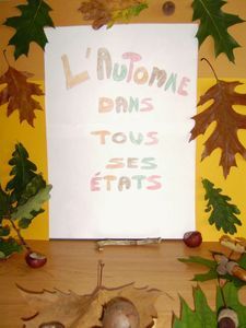 Défi octobre "L'automne" du blog "Au bonheur des poupées"