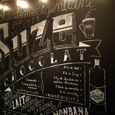 Ce que les bronzés font du ski auraient du boire! Bar éphémère "SUZE Comptoir" au BHV Marais Homme