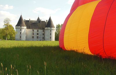 Vol en montgolfière en Périgord : du château des Bories à St Laurent sur Manoir