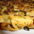 Galettes de pois chiche aux courgettes