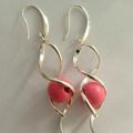 Les Boucles d'oreilles Doris Rose