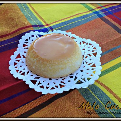 Flan noix de coco et caramel